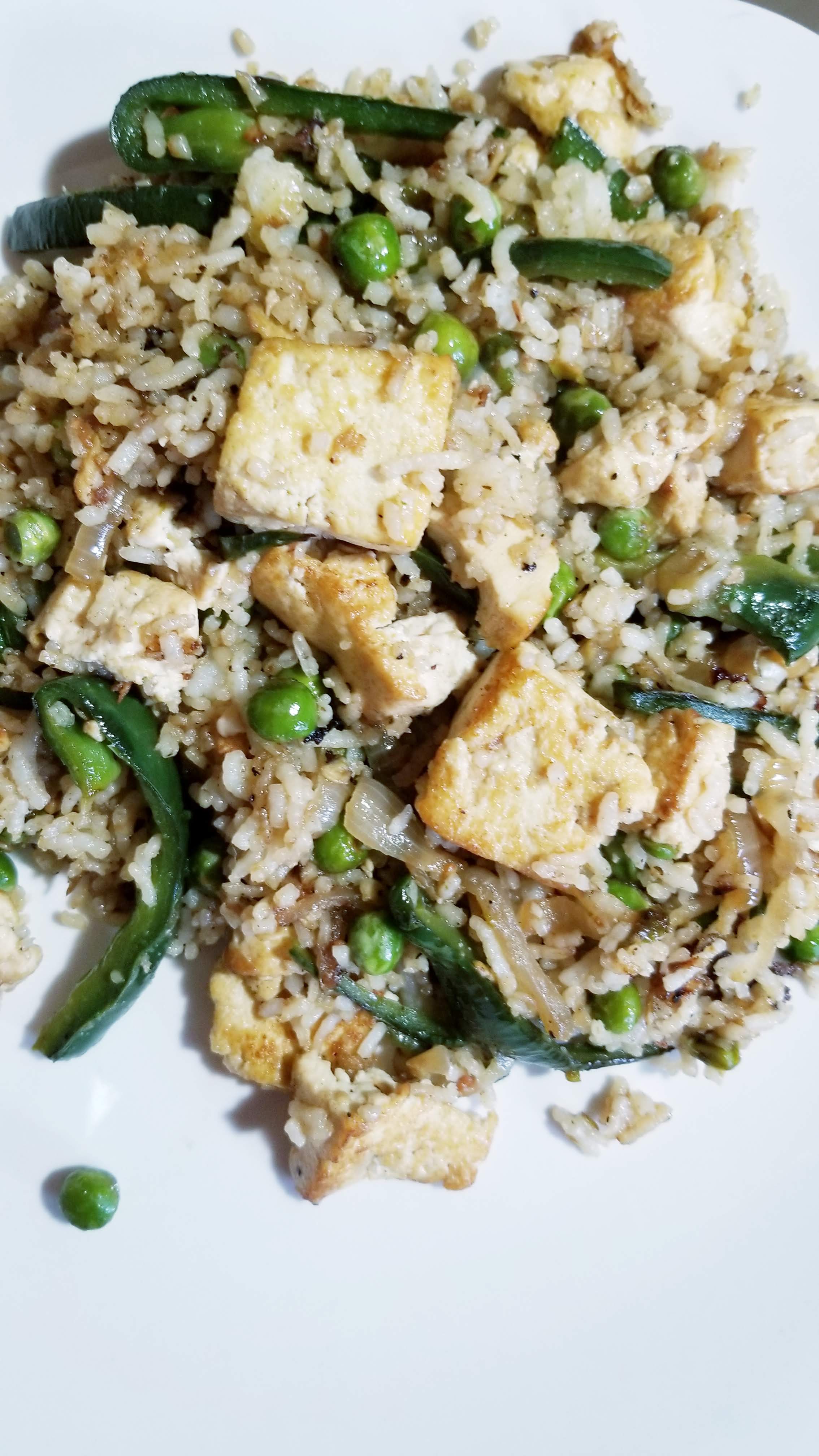 tofu rice